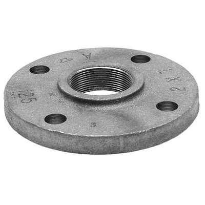 Anvil 0308008200 Flanged X Fnpt, Cast Iron Reducing Companion Threaded Flange,