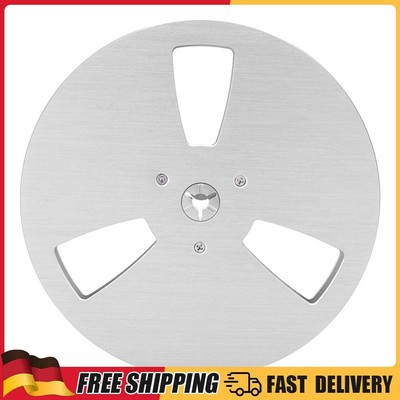 7 Zoll leere Bandspule 3 Löcher 1/4 für Studer ReVox/TEAC/BASF (3 Löcher Silber)