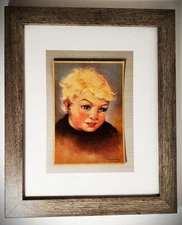 Petrus Bernardus SWILDENS (1913-1983) Original SIGNED Vintage Chromolithograph