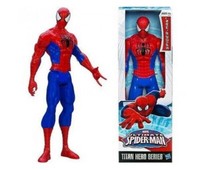 Spider Man Figur Original Marvel Avengers Titan Hero Hasbro Spider Man 30Cm