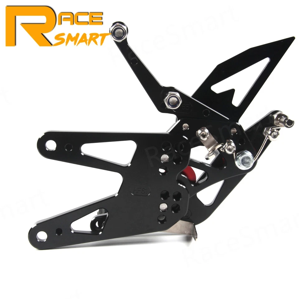 Juego de estriberas traseras ajustables V2.0 para Yamaha YZF R6 2003-2005 Foto 4 de 4