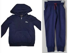 NWT NEW Gucci Girls Blue Diamond Quilted Logo Hoodie Pants Set 5y