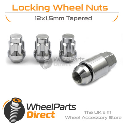 GEN2 Economy 12x1,5 Sicherungsmuttern für Opel Diplomat [A] 64-78 auf Aftermarket-Rädern