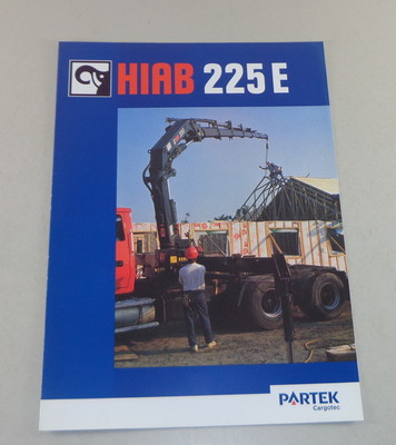 Brochure Hiab Crane 225 E Stand 12/2000