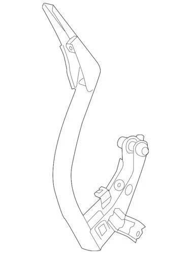 OEM NEW 2013-16 GM Chevrolet Malibu Limited Rear Compartment Lid Hinge 22912179