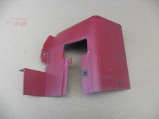 Original 1974 To 1977 Corvette Red Lh Seat Belt Retractor Cover. Gm 339129 37
