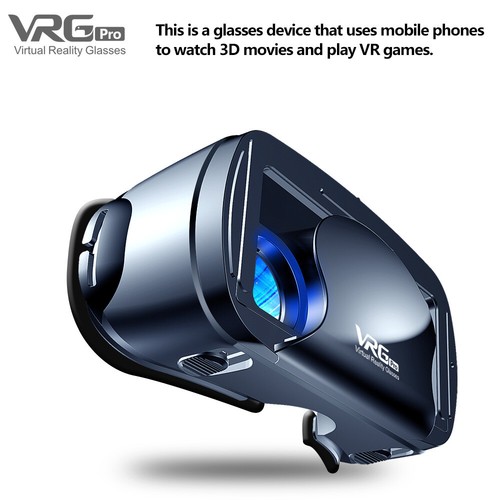Virtual Reality VR Headset VRG Pro Full Screen 3D Glasses for Android Apple-IOS - Zdjęcie 9 z 12