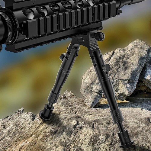 3''-6''/9-13"Adjustable Hunting Rifle Bipod Barrel Mount for 20mm Picatinny Rail - Picture 9 of 20