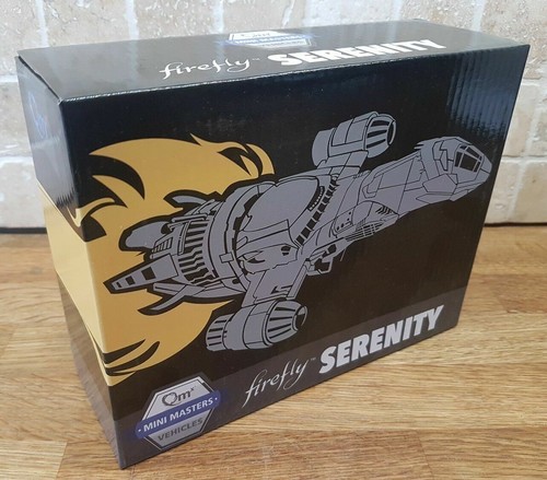 QMX Mini Masters Firefly Serenity Schiff Neu in OVP Beutekiste Exklusiv. Tam Zoe Wash