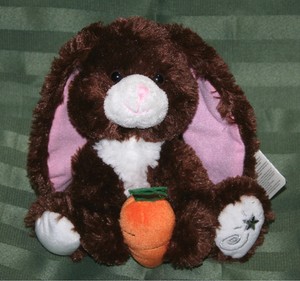 Russ Berrie Shining Stars Chocolate Bunny Plush Brown Easter Rabbit New W Tags 39915355929 Ebay