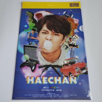 NCT DREAM CHEWING GUM L-HOLDER MEMBER RARE COEX JAEMIN MARK