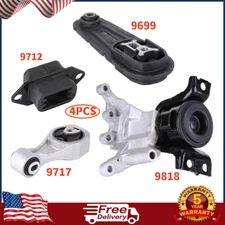 For 2013-2017 Nissan Sentra 1.8L Auto Trans 4pcs Engine Motor & Trans. Mount Set