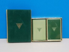 VINTAGE CLOVERLEAF RAILROAD SOUVENIR 2 DECKS PLAYING CARDS NEW SEALED