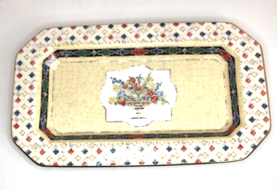 Wedgwood Harlequin Jewel Bloomsbury Tray Vintage Rectangle 1997 