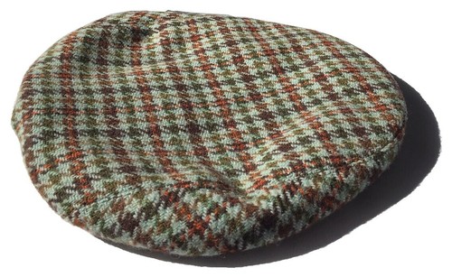 Vintage 1950s Brown Hat Womens Brown Wool Pointed Cap With  display picture 1