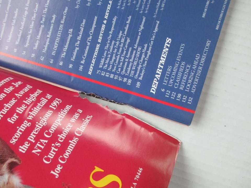 Breakthrough Taxidermy Magazine Issue 36 Spring 1994               C91 - Image 2 of 4