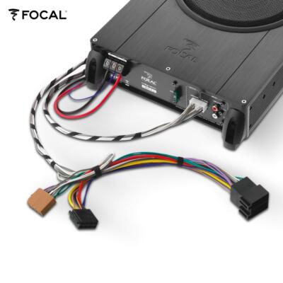 Focal ISUB ACTIVE-2.1 INSIDE Active Subwoofer, 2 Channel Power Amplifier FOAK...