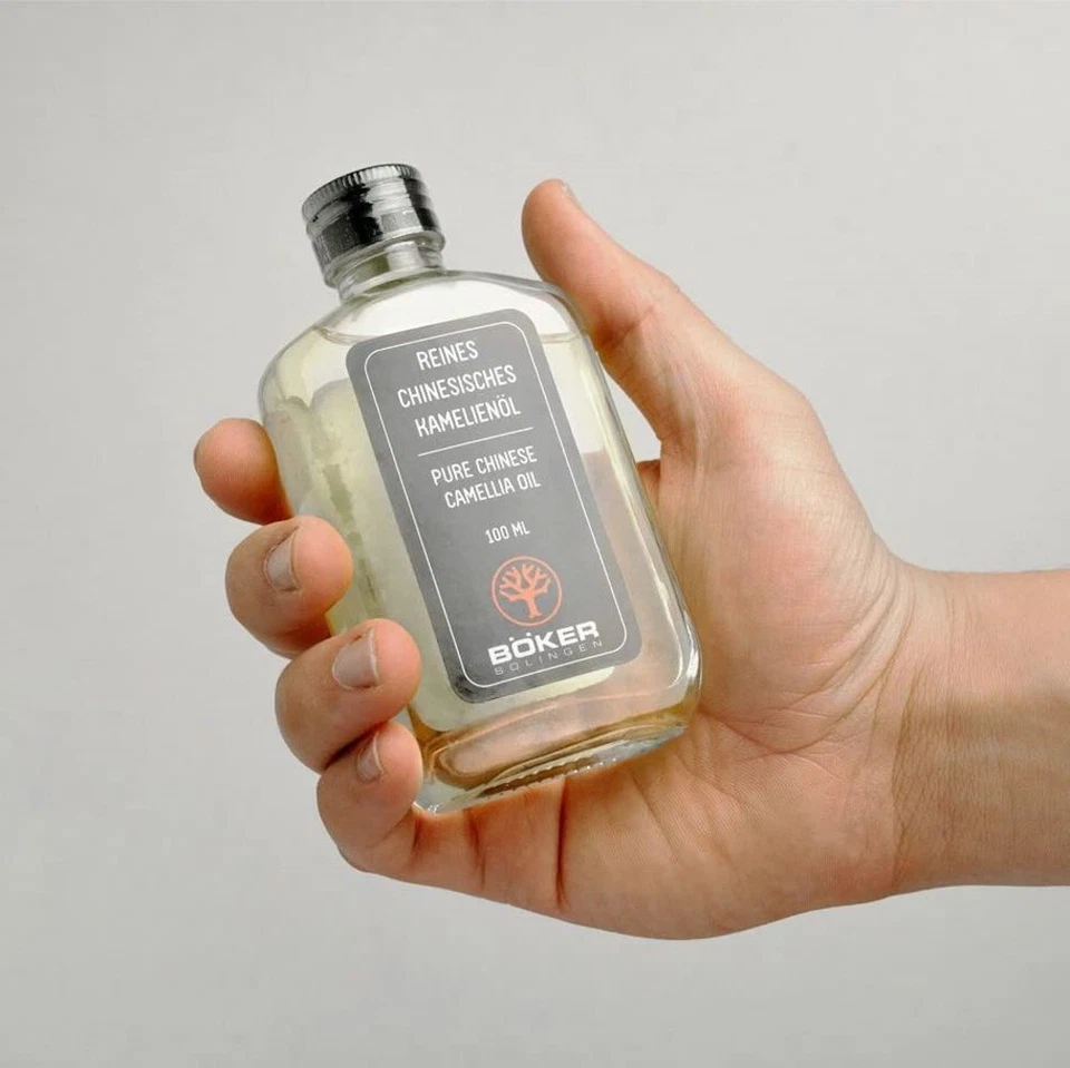 Böker Kamelienöl Korrosionsschutz Kohlenstoffstahl 100 ml Messerpflege Klinge - Bild 3 von 4