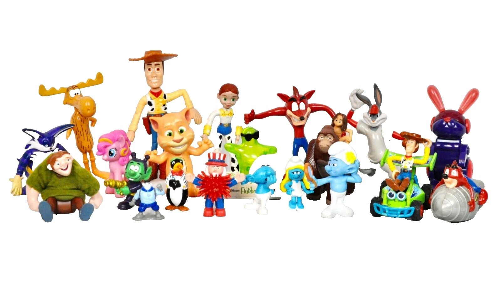 Lotes mixtos de acción de plástico Disney