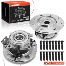 A-Premium 2x Wheel Hub Bearing Assy 4WD / RWD Front for Dodge Ram 3500 1998 1999