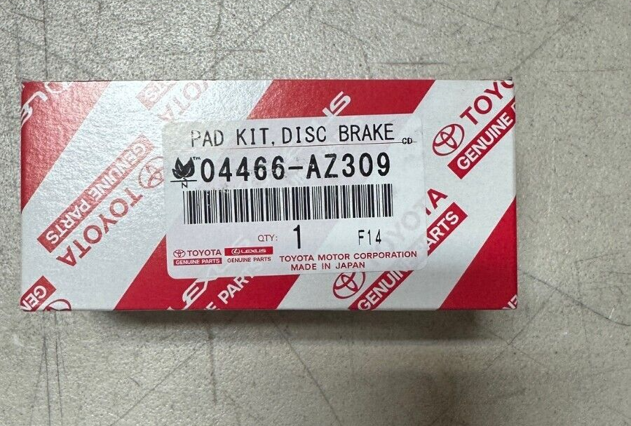TOYOTA/LEXUS REAR BRAKE PADS 04466AZ309 eBay