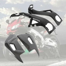 For Aprilia RSV4 2009+ Carbon Fiber Frame Swingarm Covers Fairing Protectors
