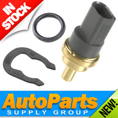 Audi/VW Coolant Temperature Sensor-Water Temp Gauge Clip & O-Ring  ECU-ECT
