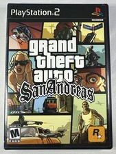Grand Theft Auto San Andreas PlayStation 2 PS2 Complete CIB + Map 1st Print GTA