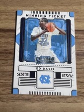 2020 Ed Davis- Panini Contenders Draft Picks #17-North Carolina Tarheels