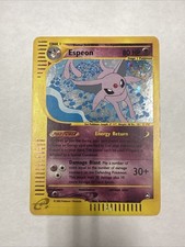 Pokemon TCG skyridge Espeon H9/H32 HOLO RARE moderate play