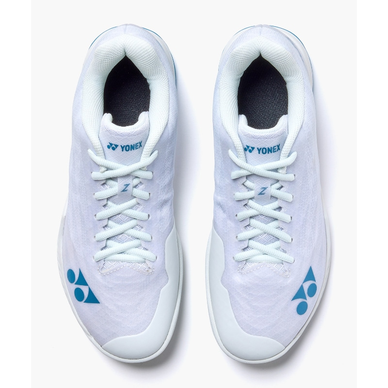 Yonex Power Cushion Aerus Z White Blue SHBAZ2M-207 Men's Size | eBay