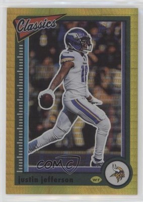 2022 Panini Classics 33/99 Justin Jefferson #65 qf8