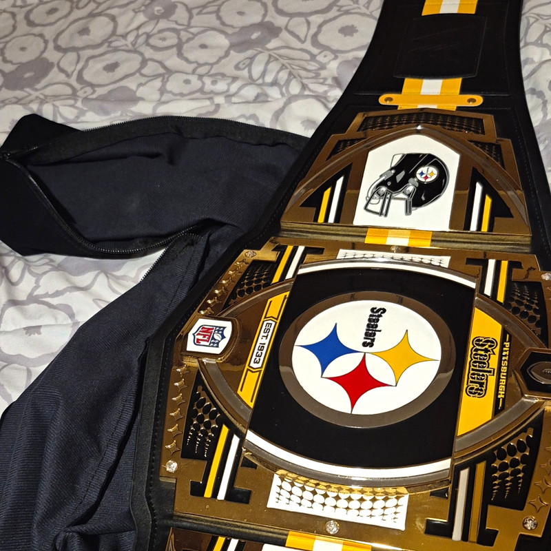 Aumua Polamalu Pittsburgh Steelers Super Bowl XLIII Championship Belt