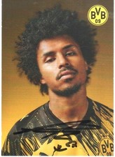 KARIM Adyemi orig.  handsignierte Autogrammkarte BVB Borussia Dortmund 2025 2026