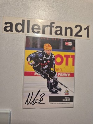 DEL 24-25 2024-2025 SIGNIERT Nino Kinder Fischtown Pinguins