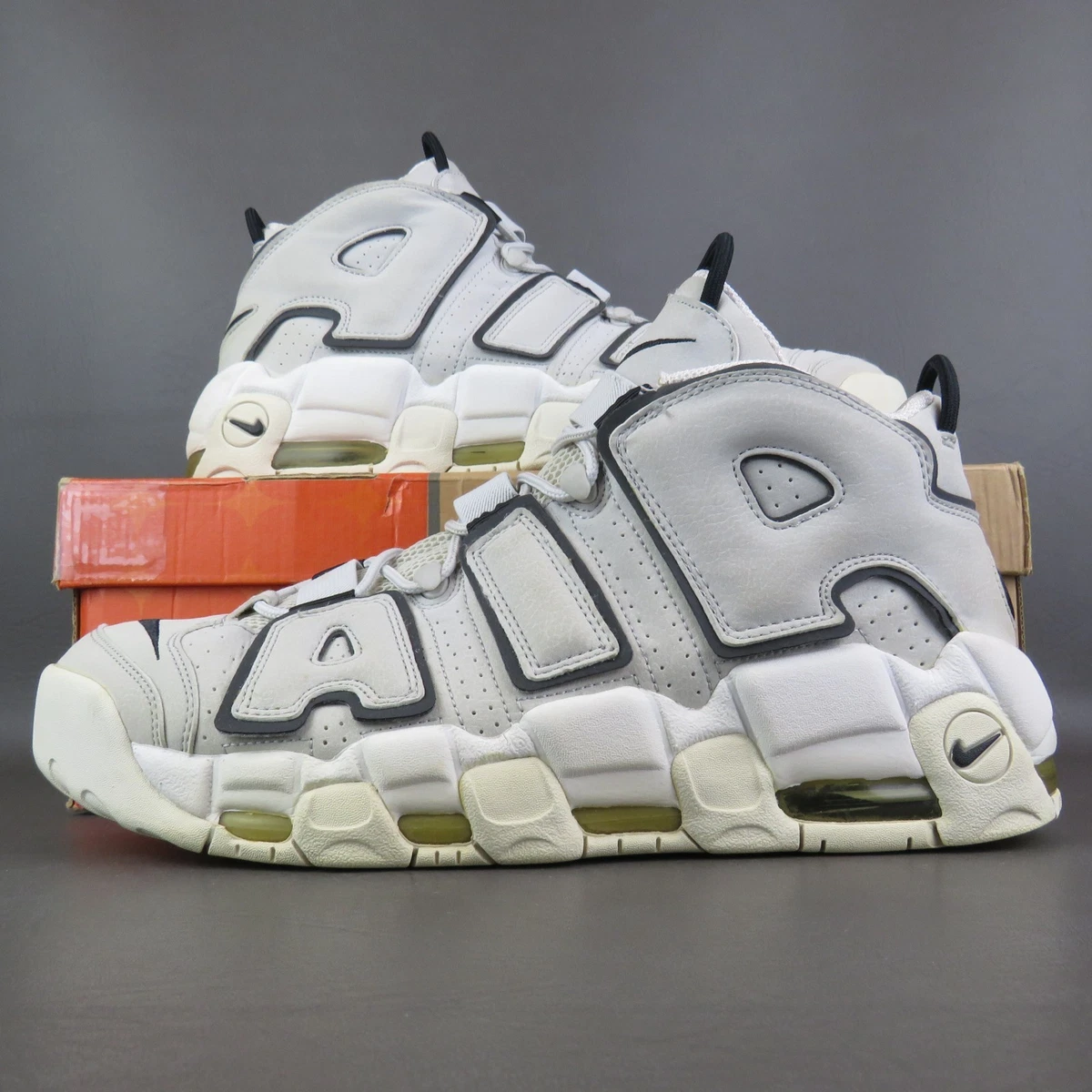 Nike Air More Uptempo Neutral Grey Black for Sale | Authenticity