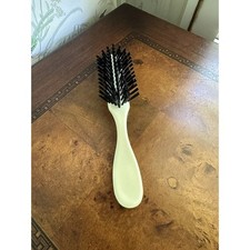 Vintage Nylon Bristle Brush- Cream Handle 7 Long