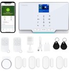 Tugard 12 Piece Smart Home Alarm Security System Diy No Monthly Fee