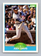 1989 Score #173 Jody Davis Near Mint or Better