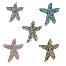 Wedding Sequins Starfishes Evening Dresses Appliques Women Clothing Patches