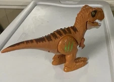 Robo Alive Volcano Fire T-Rex Dinosaur Walks Roars Works great! Fresh Batteries.