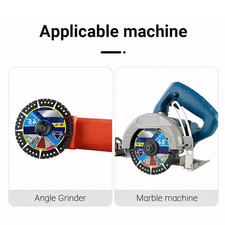 3pcs Diamond Multi-Purpose Saw Blades,4.5 Inch Heavy Duty Diamond Cutting Blades