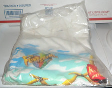 The Flintstones Roc Donalds McDonald's Vintage 1994 Graphic T-Shirt Size XL Men