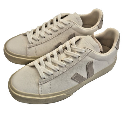 Veja 6-1-XX Campo sneaker, Leder, White/Natural, Gr 38 ohne OVP