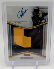 2025 Bowman's Best Jesus Made #PPA-JM Prospect Patch Auto 27/50 MEM Brewers