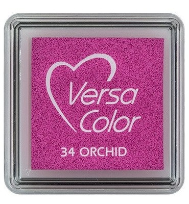 TSUKINEKO - Pigment Stempelkissen - Versa Color small 2,5 x 2,5 cm - Orchide
