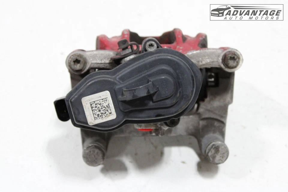 2017-2018 AUDI A4 QUATTRO B9 REAR LEFT SIDE BRAKE CALIPER & ADJUST MOTOR OEM - Image 2 of 4