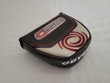 ODYSSEY O WORKS MALLET PUTTER HEADCOVER GOOD CONDITION FREE U.S. SHIPPING