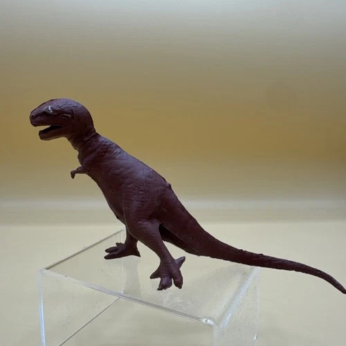VINTAGE MARX TYRANNOSAURS REX BROWN SKINNY T-REX 1960s Figure