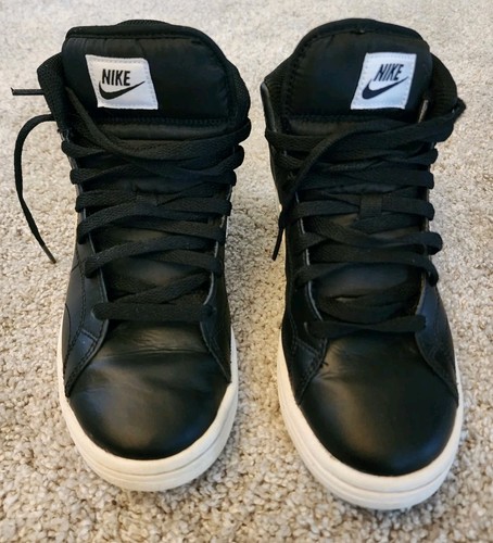 Nike Court Royale 2 Mid CT1725-001 Negro Zapatos de Baloncesto Tenis Mujer Talla 7 - Imagen 7 de 9